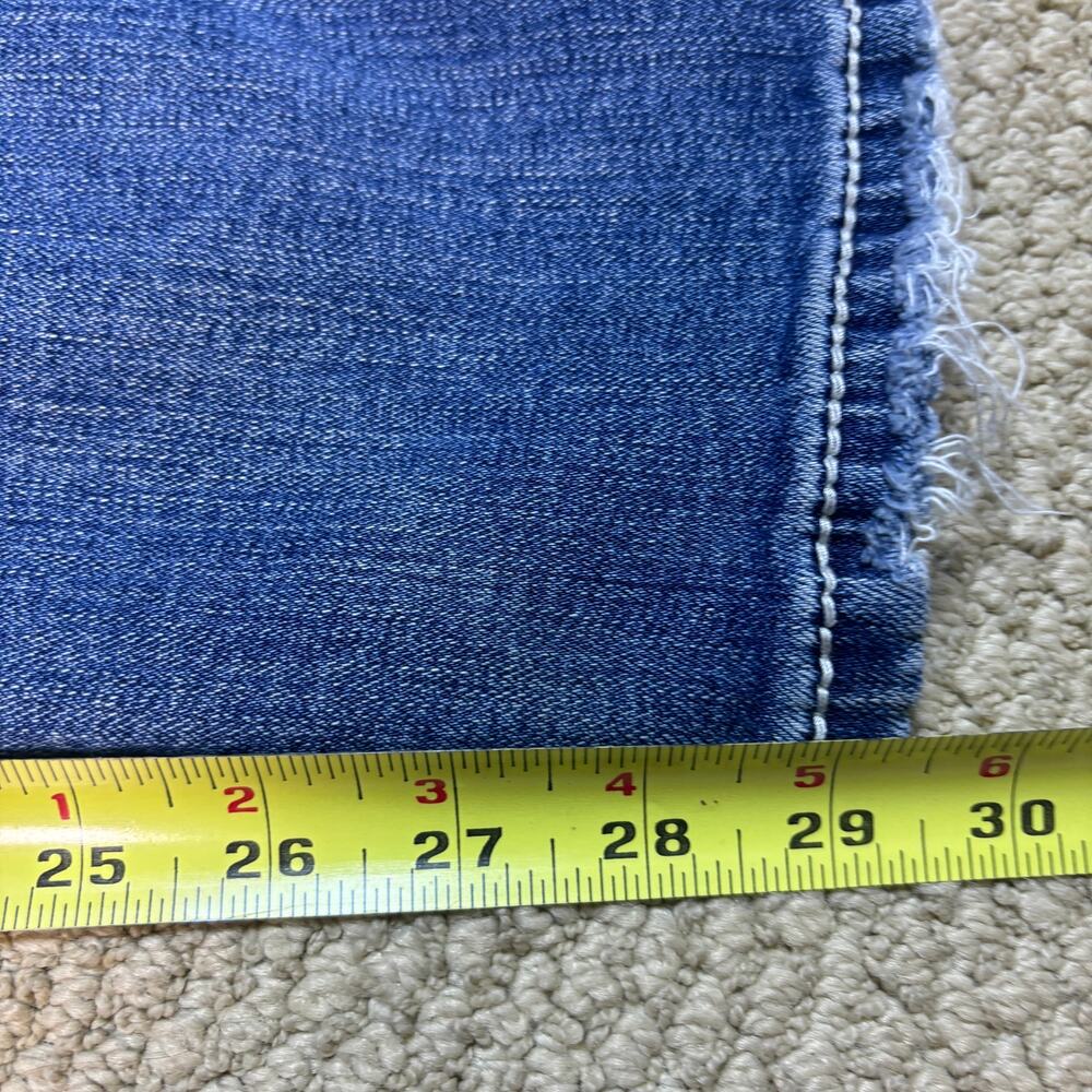 BKE jeans Tyler Straight 34x29 embroidered western stitched blue wash Buckle - Picture 6 of 7